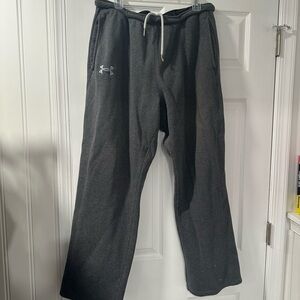 Under Armour Gray Joggers Relaxed Fit Drawstring Waist